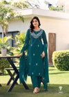 Trisha By Karissa Cotton Embroidery Kurti With Bottom Dupatta Exporters In India

